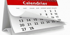 Notre calendrier