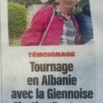 Lors de leur séjour en Albanie, l’équipe GREF a participé au tournage d’un court métrage pour le concours Maginot;